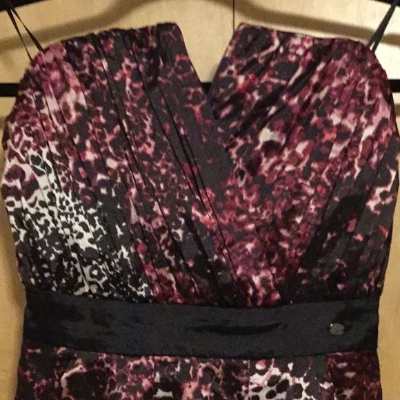 Guess Pleated Strapless Mini Dress - Picture 2 of 8